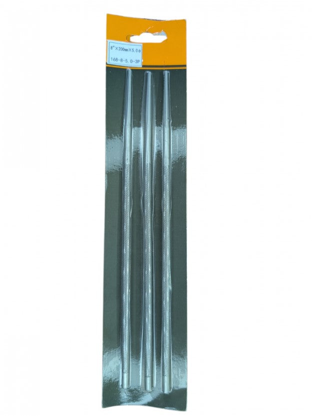 Set 3 pile 8x200 mm ascuțit lanț drujbă