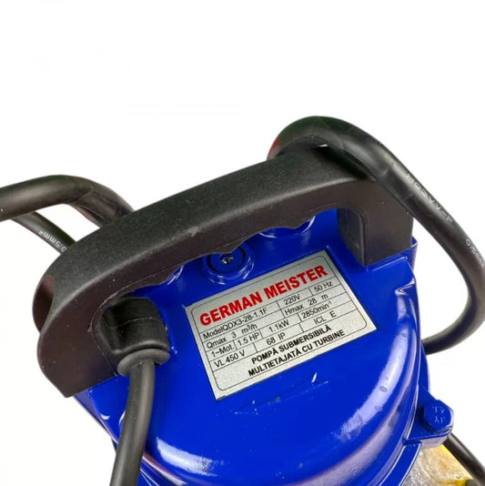 Pompa submersibilă cu turbine German Meister QDX3-28-11F