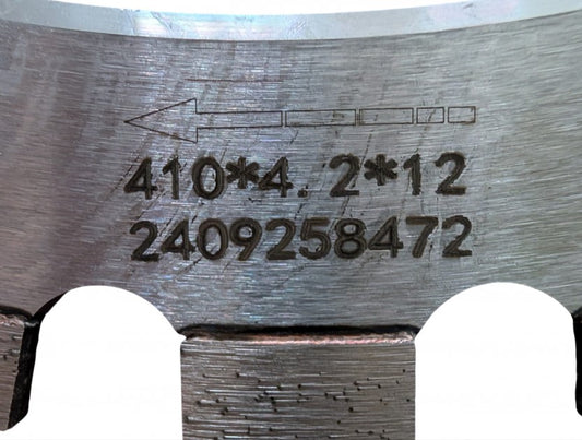 Disc diamantat pentru taiat asfalt și beton 410x42x12 mm