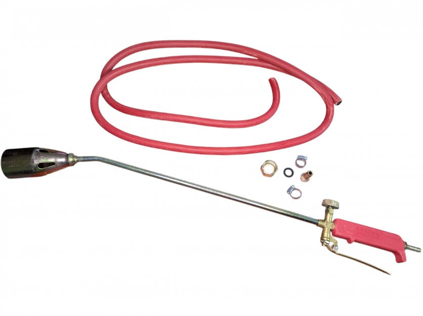 Arzător pârjolitor gaz cu furtun 2m și robinet reglaj