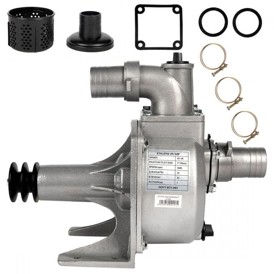 Cap motopompa 2 toli cu fulie dubla si accesorii incluse