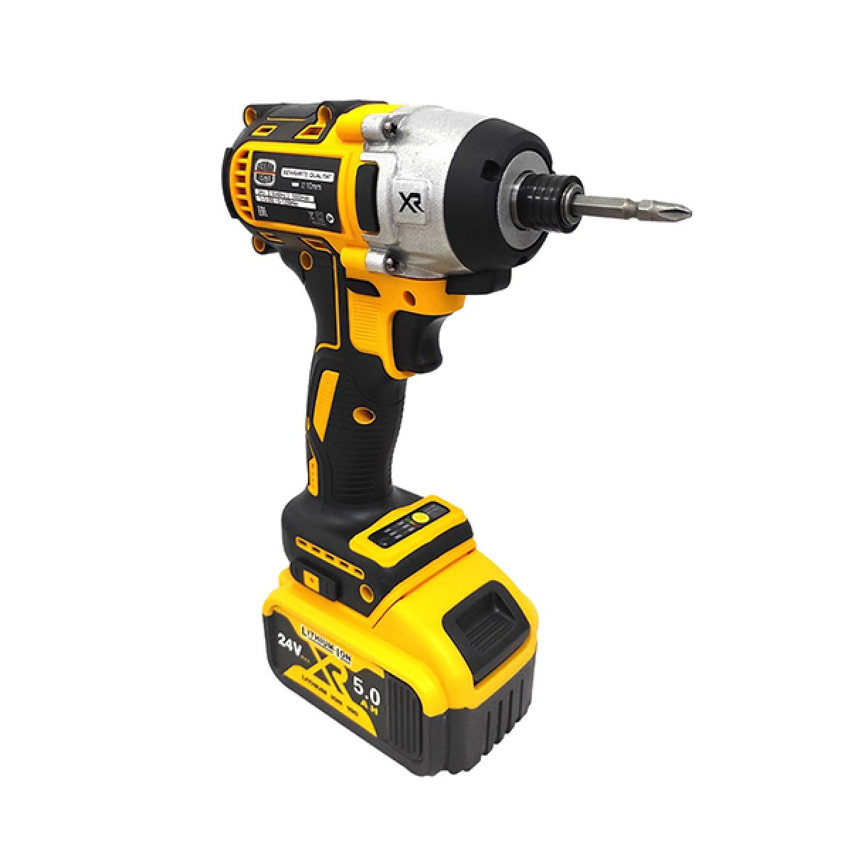 Mașină de impact și înșurubat German Meister cap rotund 24V 5Ah