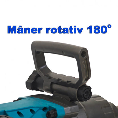 Cheie de impact German Meister 3500 Nm 128V 10Ah cu acumulator