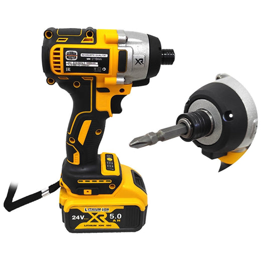 Mașină de impact și înșurubat German Meister cap rotund 24V 5Ah