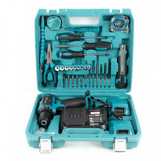 Autofiletantă cu percuție German Meister 36V 2 acumulatori 5Ah