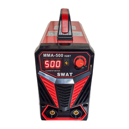 Aparat de sudură invertor SWAT MMA500 500A 220V cu afișaj electronic roșu