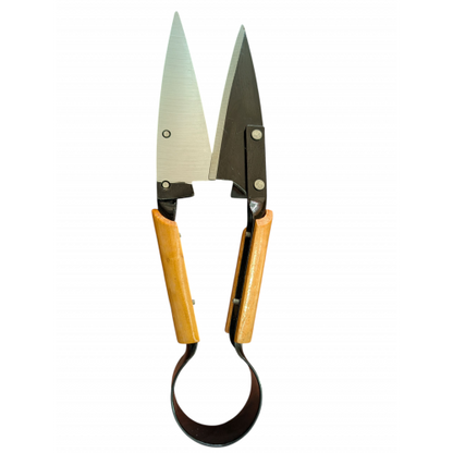 Foarfecă de tuns oi – mâner din lemn