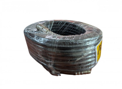 Furtun pneumatic PVC cu cuplaje rapide 6 mm diametru interior 20 m