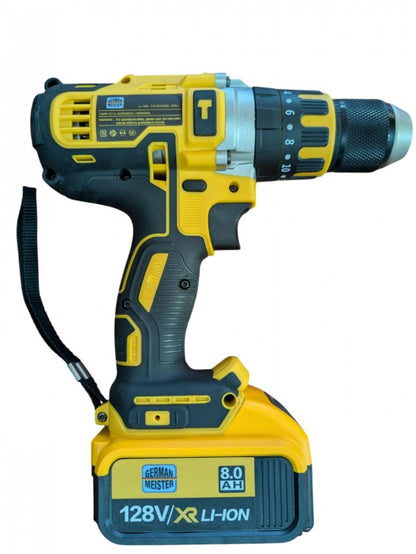 Bormașină cu acumulator 128V 8Ah German Meister fără fir