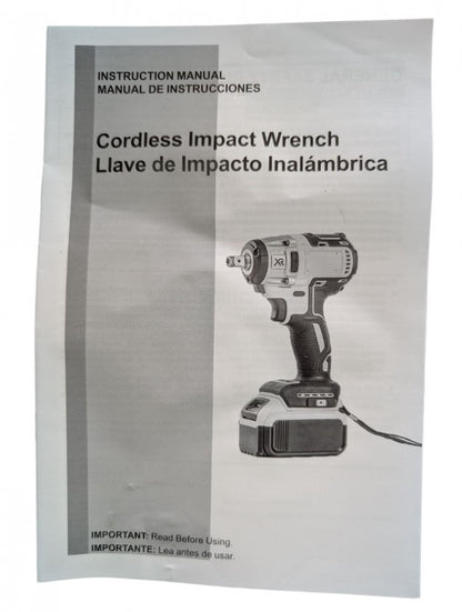 Pistol impact German Meister 24V 5Ah cu 2 acumulatori și tubulare