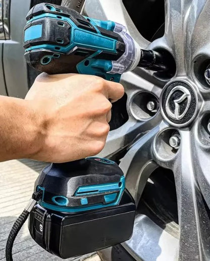 Pistol impact German Meister 24V 5Ah cu 2 acumulatori și tubulare