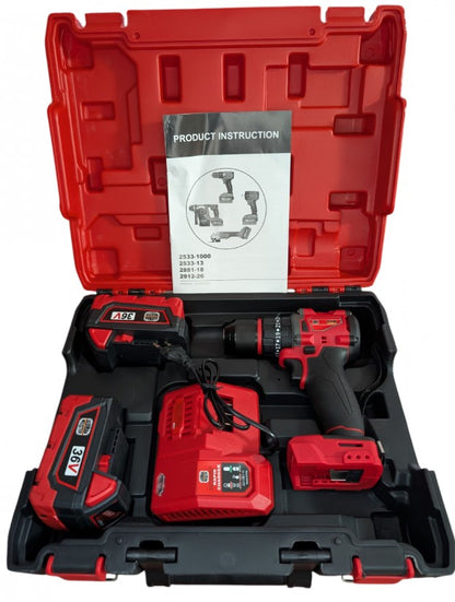 Bormașină profesională German Meister 36V 8Ah fără fir