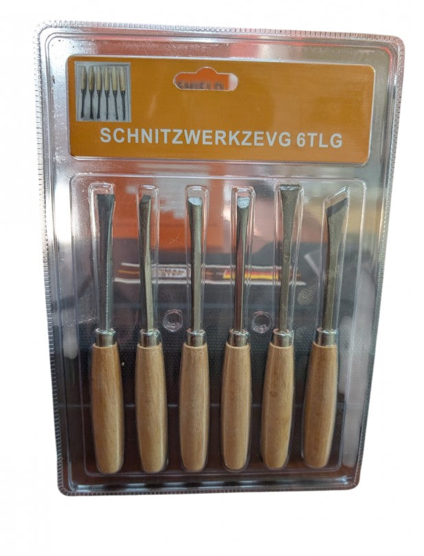 Set de dalți pentru lemn 6 piese – unelte de tâmplărie