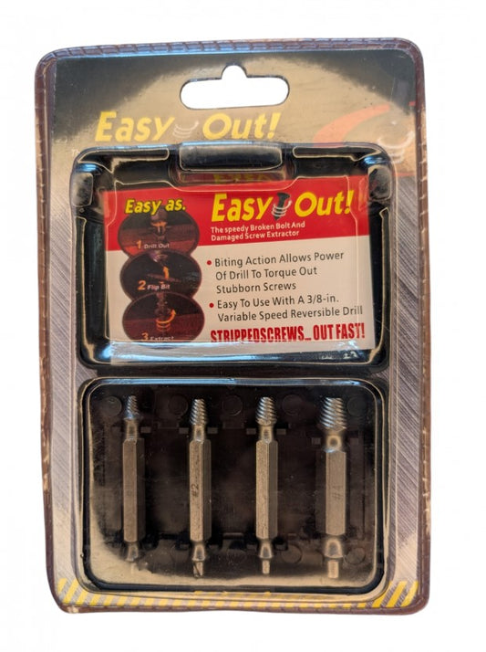 Set 4 capete extractoare șuruburi Speed Out