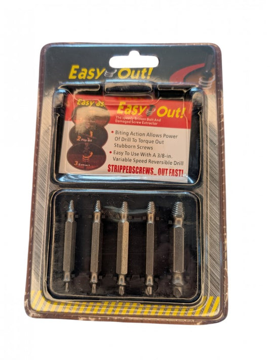 Set 5 capete extractoare șuruburi Speed Ou