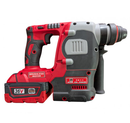 Trusă scule 3 în 1 36V 8Ah flex rotopercutor impact