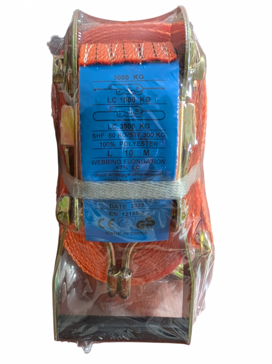 Chingă cu clichet pentru fixare marfă 10 m