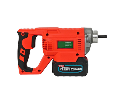 Vibrator beton German Meister 128V 10Ah cu 2 baterii