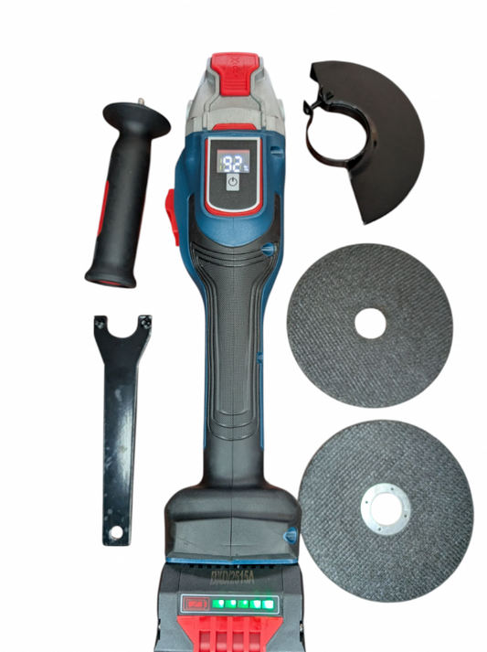 Flex German Meister 36V 8Ah cu 2 baterii și afișaj