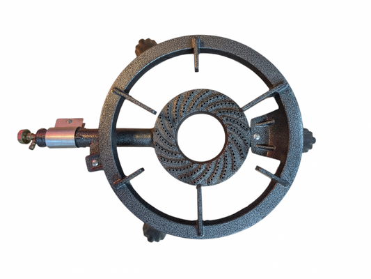 Arzător/pirostrie din fontă cu 3 picioare GB-23 pentru grădină