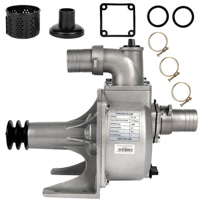 Cap motopompa 2 toli cu fulie dubla si accesorii incluse