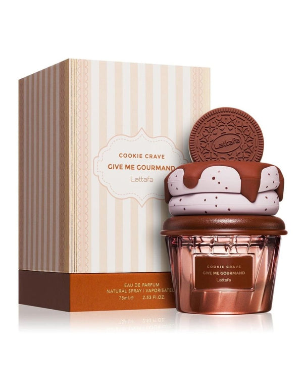 Parfum Lattafa - Cookie Crave Give Me Gourmand – Apă de Parfum Unisex 75 ml