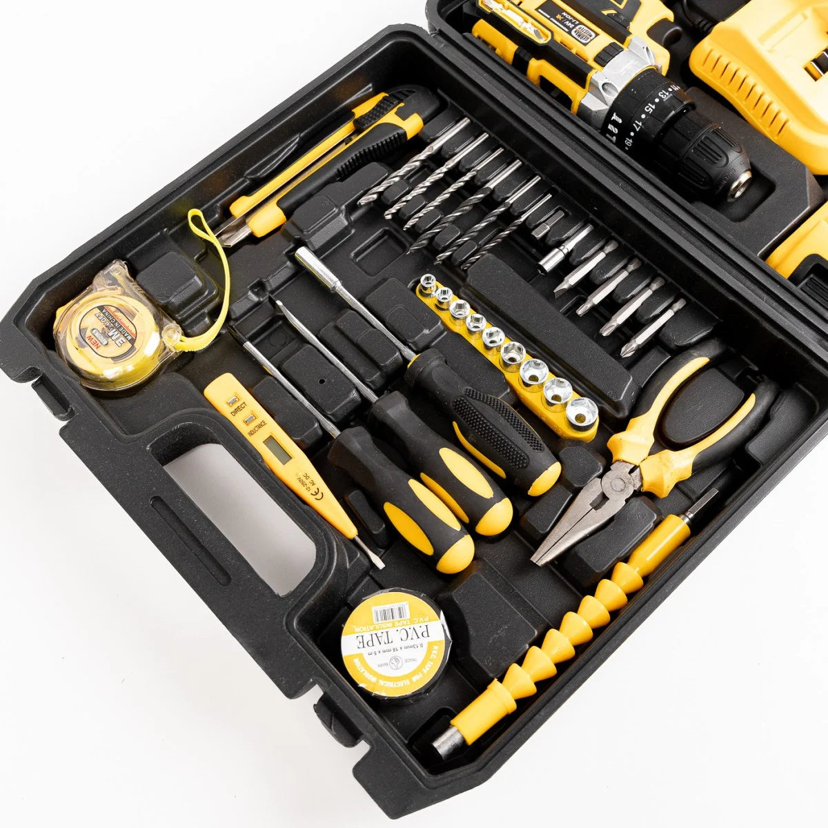 Bormașină cu acumulator 36V 5Ah German Meister 2 baterii, 30 de accesorii