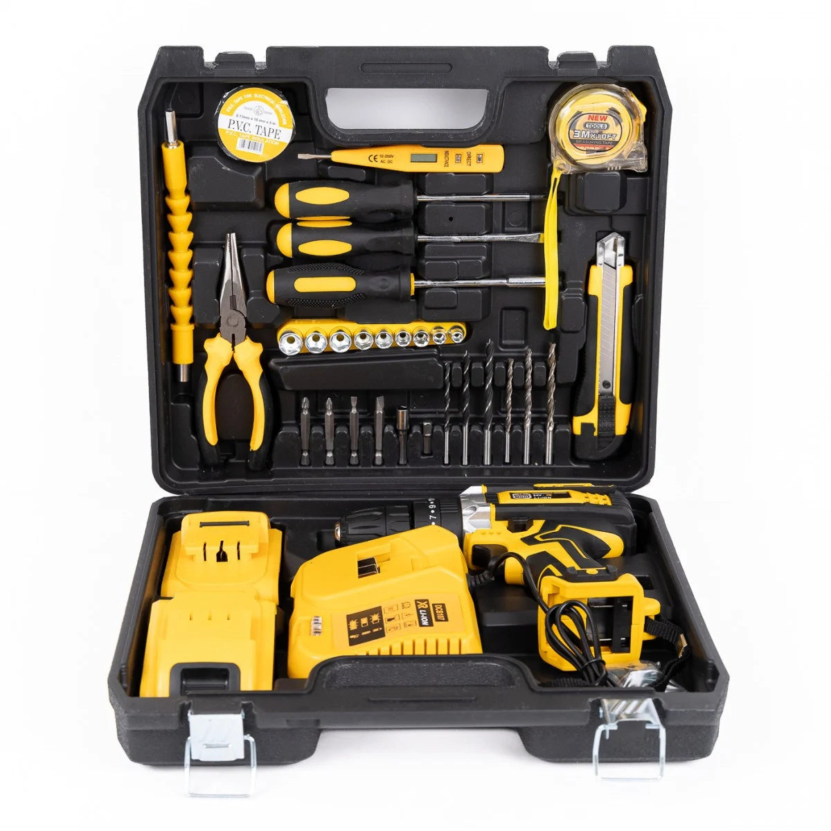 Bormașină cu acumulator 36V 5Ah German Meister 2 baterii, 30 de accesorii