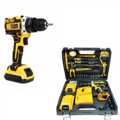 Bormașină cu acumulator 36V 5Ah German Meister 2 baterii, 30 de accesorii