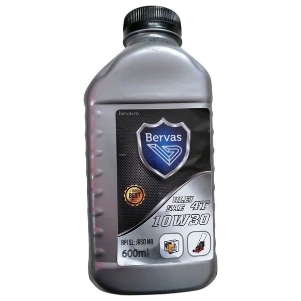 Ulei motor 4T SAE 10W-30 – 0.6 L Bervas
