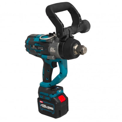 Cheie de impact profesională German Meister 128V 10Ah cu 2 acumulatori