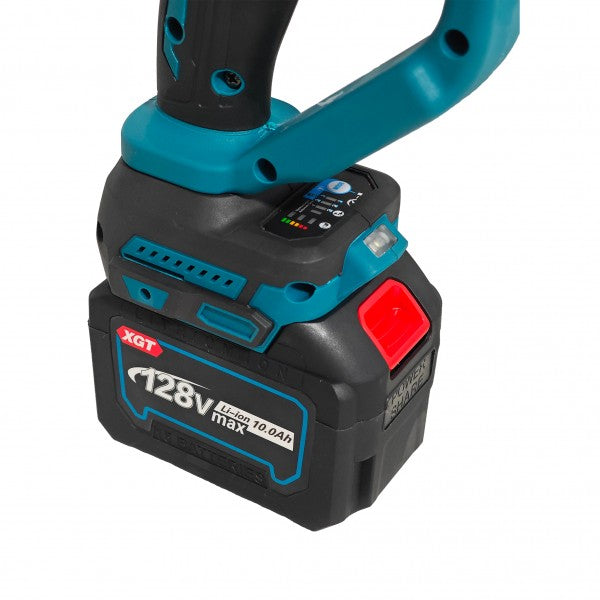 Cheie de impact profesională German Meister 128V 10Ah cu 2 acumulatori